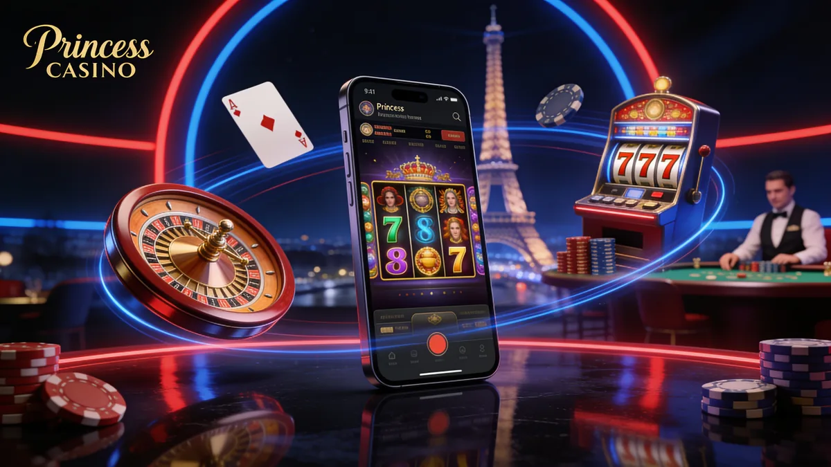 Aperçu de l'Application Princess Casino pour les joueurs en France